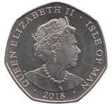 2018 50P QUEENS' CORONATION 65TH ANNIVERSARY ( BU ) - SILVER WORLD COINS - Cambridgeshire Coins