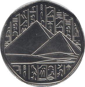 2018 50P SHAPED MEDALLION ANKHESENAMUN - WORLD COINS - Cambridgeshire Coins