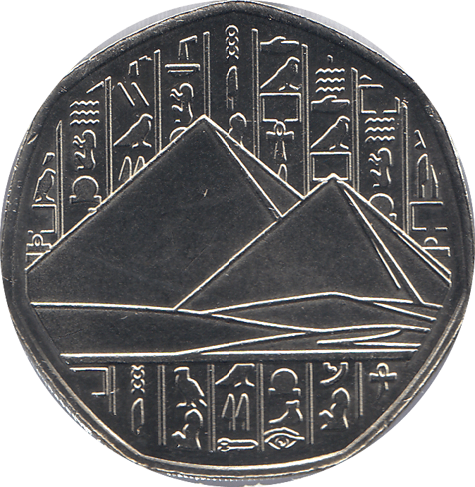 2018 50P SHAPED MEDALLION ANKHESENAMUN - WORLD COINS - Cambridgeshire Coins