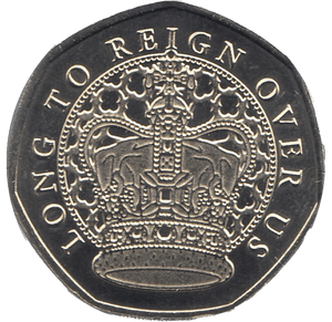 2018 50P SHAPED MEDALLION HM KING CHARLES III 6 MAY 2023 - 50P SHAPED COIN - Cambridgeshire Coins