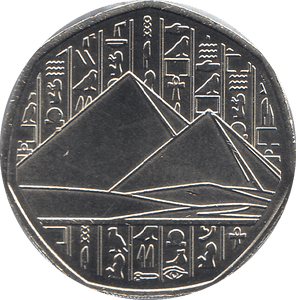 2018 50P SHAPED MEDALLION NEPHTHYS GODDESS OF WOMEN - WORLD COINS - Cambridgeshire Coins
