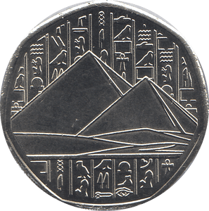 2018 50P SHAPED MEDALLION THOTH - INVENTOR OF WRITING - WORLD COINS - Cambridgeshire Coins