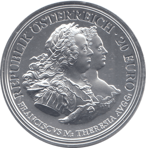 2018 AUSTRIA SILVER PROOF 20 EURO - Silver Proof - Cambridgeshire Coins