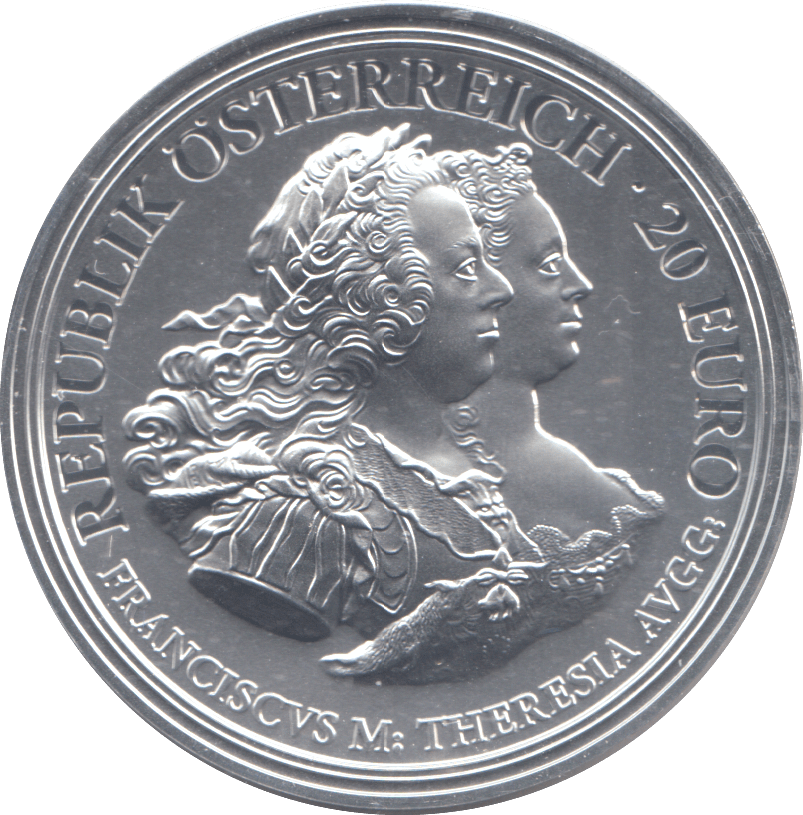2018 AUSTRIA SILVER PROOF 20 EURO - Silver Proof - Cambridgeshire Coins