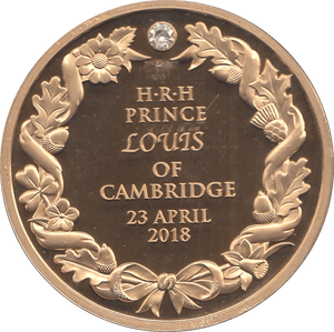 2018 BIRTH OF PRINCE LOUIS MEDALLION - MEDALS & MEDALLIONS - Cambridgeshire Coins