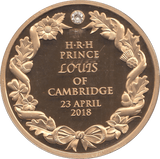 2018 BIRTH OF PRINCE LOUIS MEDALLION - MEDALS & MEDALLIONS - Cambridgeshire Coins