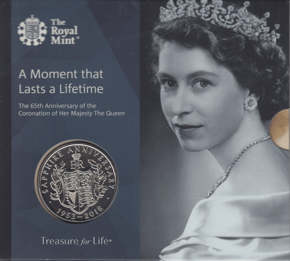 2018 BRILLIANT UNCIRCULATED £5 COIN PRESENTATION PACK MOMENT THAT LASTS A LIFETIME - £5 BU PACK - Cambridgeshire Coins