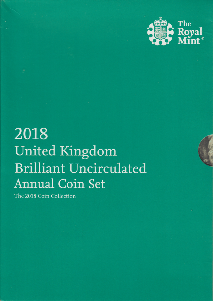 2018 BRILLIANT UNCIRCULATED ANNUAL COIN SET - Brilliant Uncirculated Year Sets - Cambridgeshire Coins