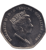 2018 BU FIFTY PENCE GIBRALTAR NEW CALPE HOUSE, NORFOLK SQUARE - 50P REGIONAL ISSUE - Cambridgeshire Coins
