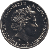 2018 BU FIVE POUNDS ELIZABETH CORONATION - WORLD COINS - Cambridgeshire Coins