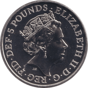 2018 BU FIVE POUNDS HARRY AND MEGHAN WEDDING - WORLD COINS - Cambridgeshire Coins