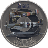 2018 BU JERSEY COMMEMORATIVE RAF COIN FIVE POUNDS - SILVER WORLD COINS - Cambridgeshire Coins