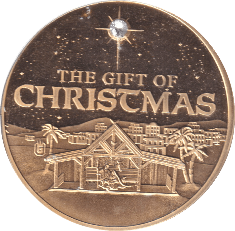 2018 CHRISTMAS MEDALLION - ADORATION OF THE MAGI - WORLD COINS - Cambridgeshire Coins