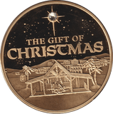 2018 CHRISTMAS MEDALLION - ST JOSEPH WITH JESUS - WORLD COINS - Cambridgeshire Coins