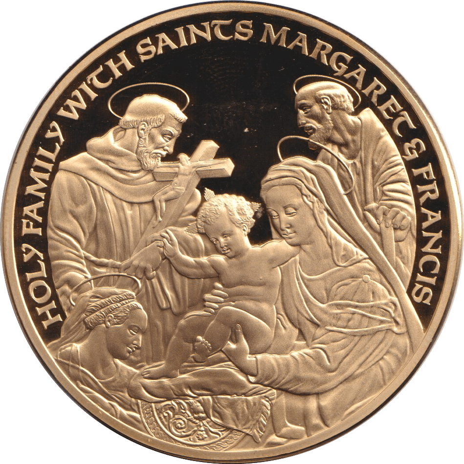 2018 CHRISTMAS MEDALLION - ST MARGARET AND FRANCIS - WORLD COINS - Cambridgeshire Coins