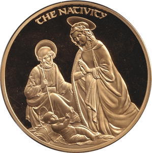 2018 CHRISTMAS MEDALLION - THE NATIVITY - WORLD COINS - Cambridgeshire Coins