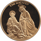2018 CHRISTMAS MEDALLION - THE NATIVITY - WORLD COINS - Cambridgeshire Coins