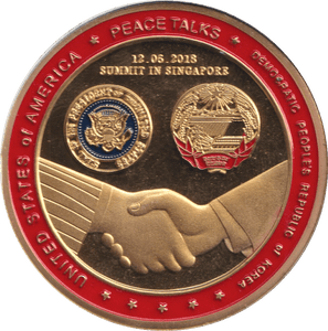 2018 COIN PEACE TALKS USA KOREA - OTHER TOKENS - Cambridgeshire Coins
