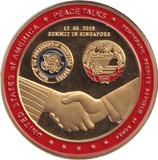 2018 COIN PEACE TALKS USA KOREA - OTHER TOKENS - Cambridgeshire Coins