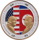 2018 COIN PEACE TALKS USA KOREA - OTHER TOKENS - Cambridgeshire Coins
