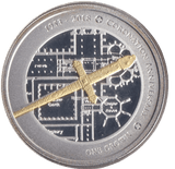 2018 CORONATION ANNIVERSARY SILVER PLATED FIVE POUND TRISTAN DA CUNHA - WORLD COINS - Cambridgeshire Coins