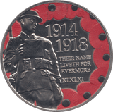 2018 CROWN THEIR NAME LIVETH FOR EVERMORE - WORLD COINS - Cambridgeshire Coins