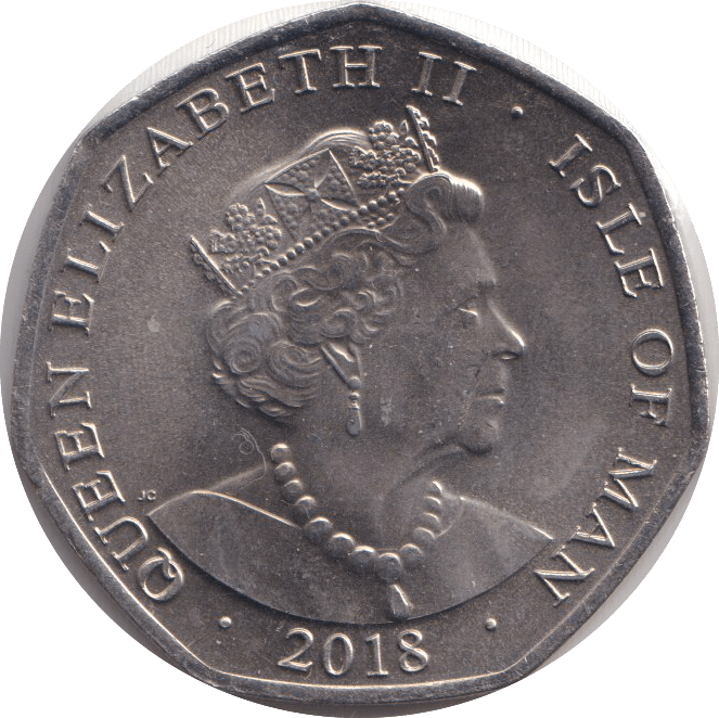 2018 FIFTY PENCE - IOM THEIR NAME LIVETH - WORLD COINS - Cambridgeshire Coins