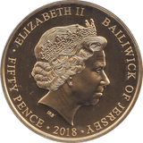 2018 FIFTY PENCE JERSEY - WORLD COINS - Cambridgeshire Coins