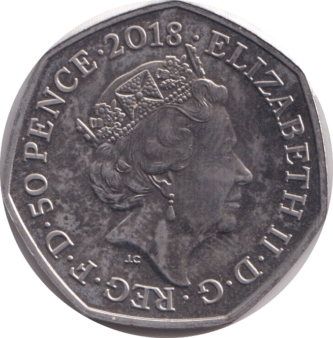 2018 FIFTY PENCE MRS TITTLEMOUSE COLOURED 50P BEATRIX POTTER COIN - BEATRIX POTTER - Cambridgeshire Coins