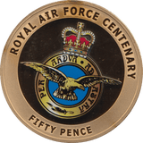 2018 FIFTY PENCE ROYAL AIR FORCE SQUADRONS - WORLD COINS - Cambridgeshire Coins