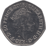 2018 FIFTY PENCE TAILOR OF GLOUCESTER COLOURED 50P BEATRIX POTTER COIN - BEATRIX POTTER - Cambridgeshire Coins