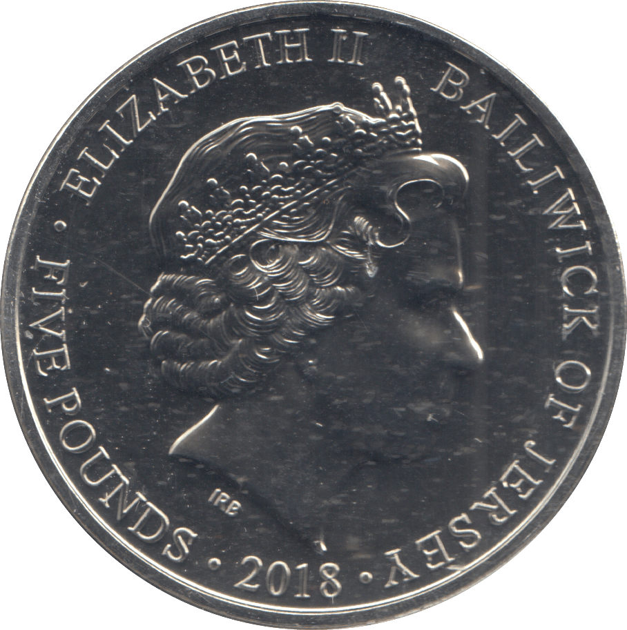 2018 FIVE POUNDS 100TH ANNIVERSARY END OF WWI - £5 BU - Cambridgeshire Coins