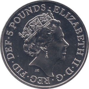 2018 FIVE POUNDS HARRY AND MEGHAN ROYAL WEDDING - WORLD COINS - Cambridgeshire Coins