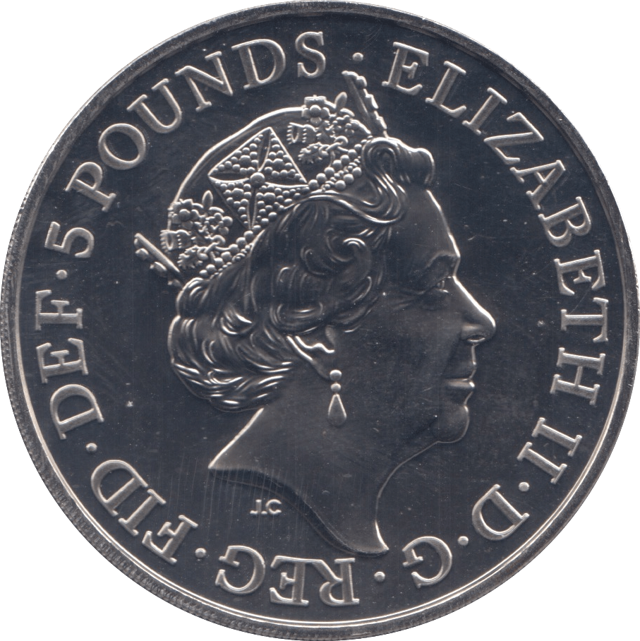 2018 FIVE POUNDS HARRY AND MEGHAN ROYAL WEDDING - WORLD COINS - Cambridgeshire Coins