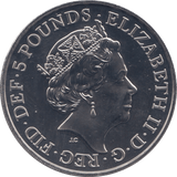 2018 FIVE POUNDS HARRY AND MEGHAN ROYAL WEDDING - WORLD COINS - Cambridgeshire Coins