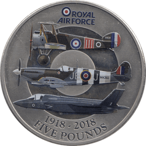2018 FIVE POUNDS JERSEY F379 - WORLD COINS - Cambridgeshire Coins