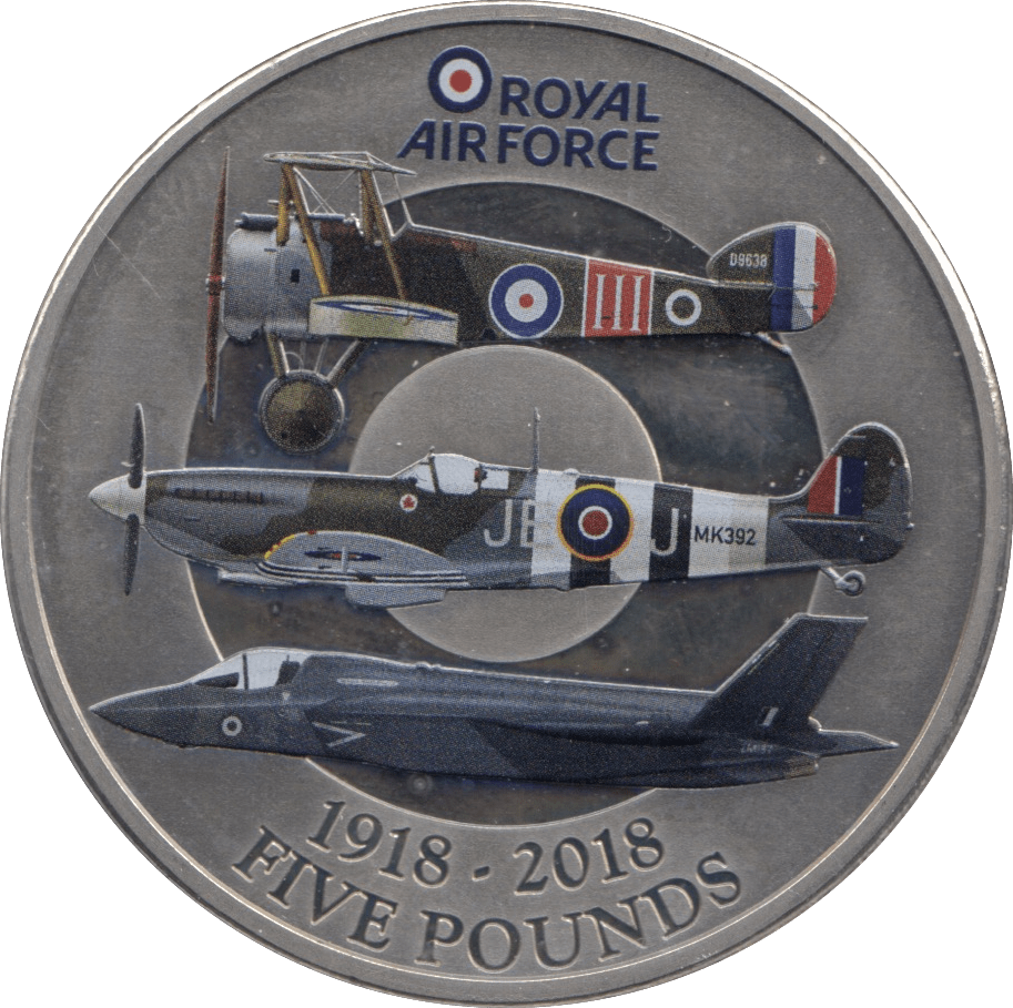 2018 FIVE POUNDS JERSEY F379 - WORLD COINS - Cambridgeshire Coins