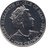 2018 FIVE POUNDS THEIR NAME LIVETH FOR EVERMORE - WORLD COINS - Cambridgeshire Coins