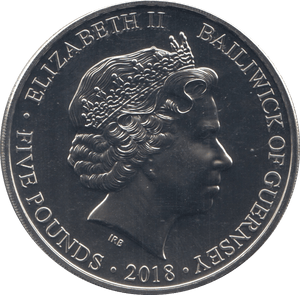 2018 FIVE POUNDS WE WILL REMEMBER - WORLD COINS - Cambridgeshire Coins