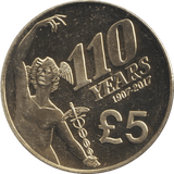 2018 FIVE POUNDS - WORLD COINS - Cambridgeshire Coins