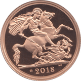 2018 GOLD DOUBLE SOVEREIGN TWO POUNDS ( PROOF ) - Double Sovereign - Cambridgeshire Coins