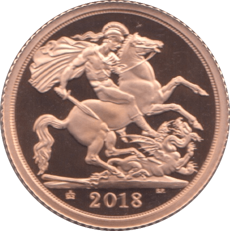 2018 GOLD HALF SOVEREIGN ( PROOF ) - HALF SOVEREIGN - Cambridgeshire Coins