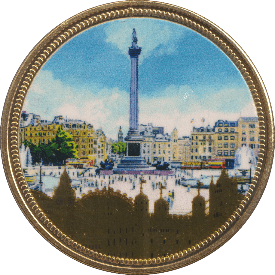 2018 GOLD PLATED MEDAL UK LANDMARKS 10 - WORLD COINS - Cambridgeshire Coins
