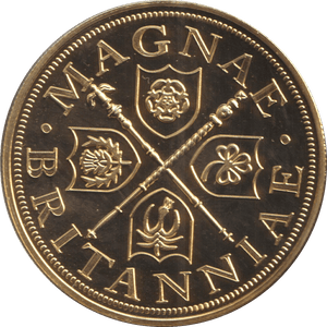 2018 GOLD PLATED MEDAL UK LANDMARKS 10 - WORLD COINS - Cambridgeshire Coins