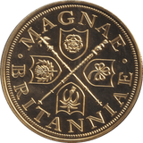 2018 GOLD PLATED MEDAL UK LANDMARKS 10 - WORLD COINS - Cambridgeshire Coins