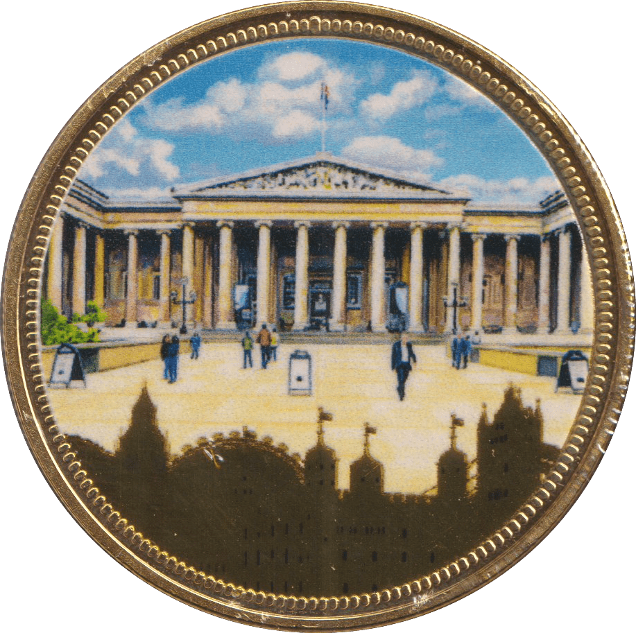2018 GOLD PLATED MEDAL UK LANDMARKS 1 - WORLD COINS - Cambridgeshire Coins