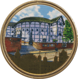 2018 GOLD PLATED MEDAL UK LANDMARKS 5 - WORLD COINS - Cambridgeshire Coins