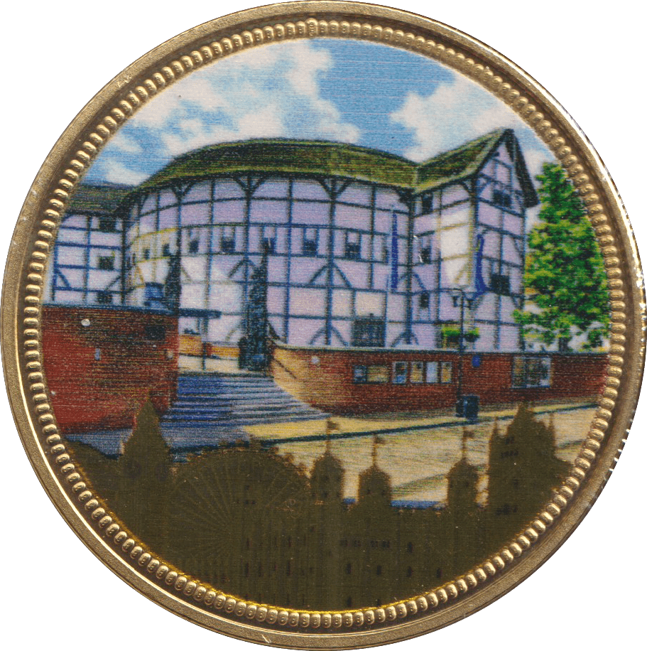 2018 GOLD PLATED MEDAL UK LANDMARKS 5 - WORLD COINS - Cambridgeshire Coins