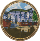 2018 GOLD PLATED MEDAL UK LANDMARKS 5 - WORLD COINS - Cambridgeshire Coins