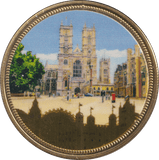 2018 GOLD PLATED MEDAL UK LANDMARKS 6 - WORLD COINS - Cambridgeshire Coins
